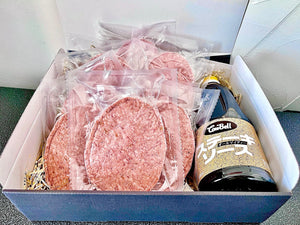 贈答用ビーフハンバーグ150g8枚 & カウベルソース1L